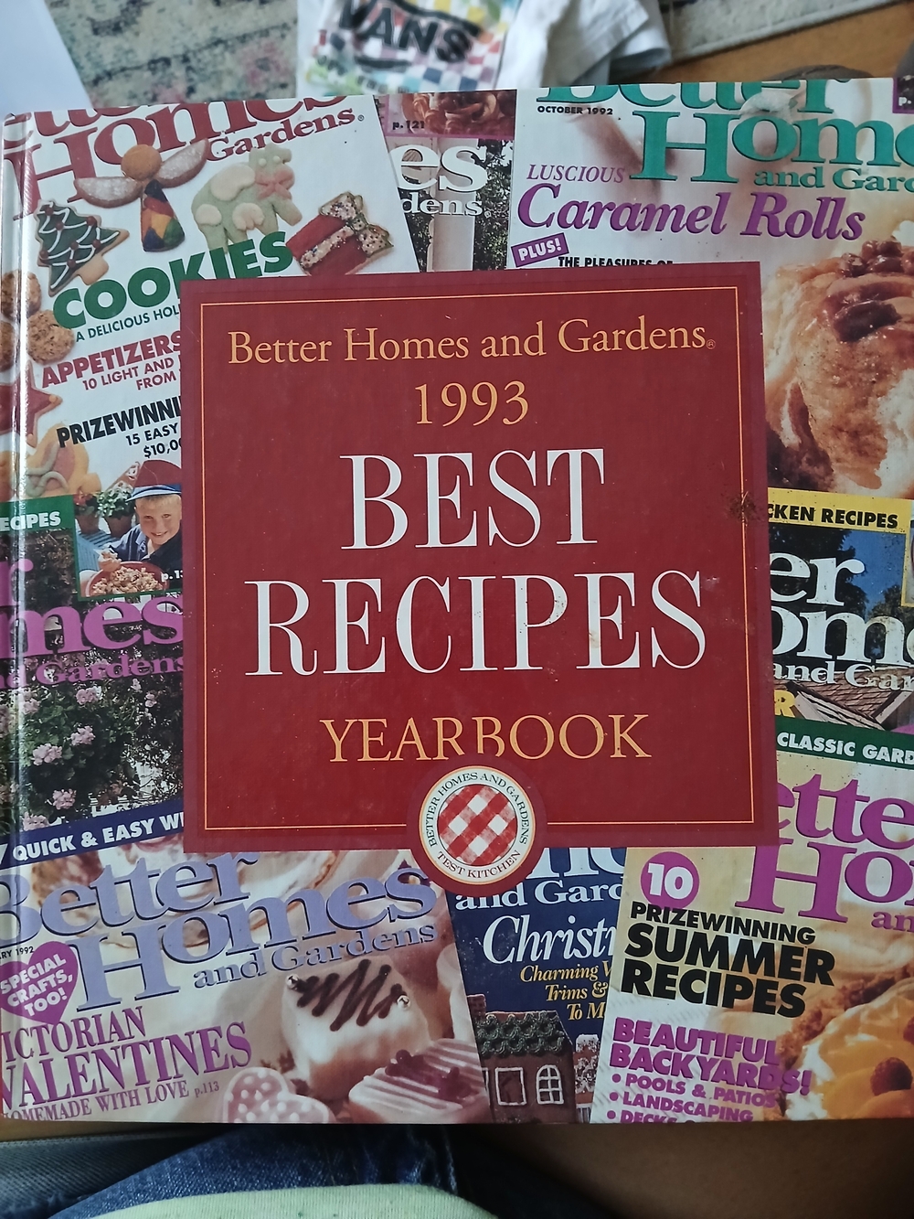 Better Homes and Gardens 1993 Best Recipes Yearbook - Red Cover
